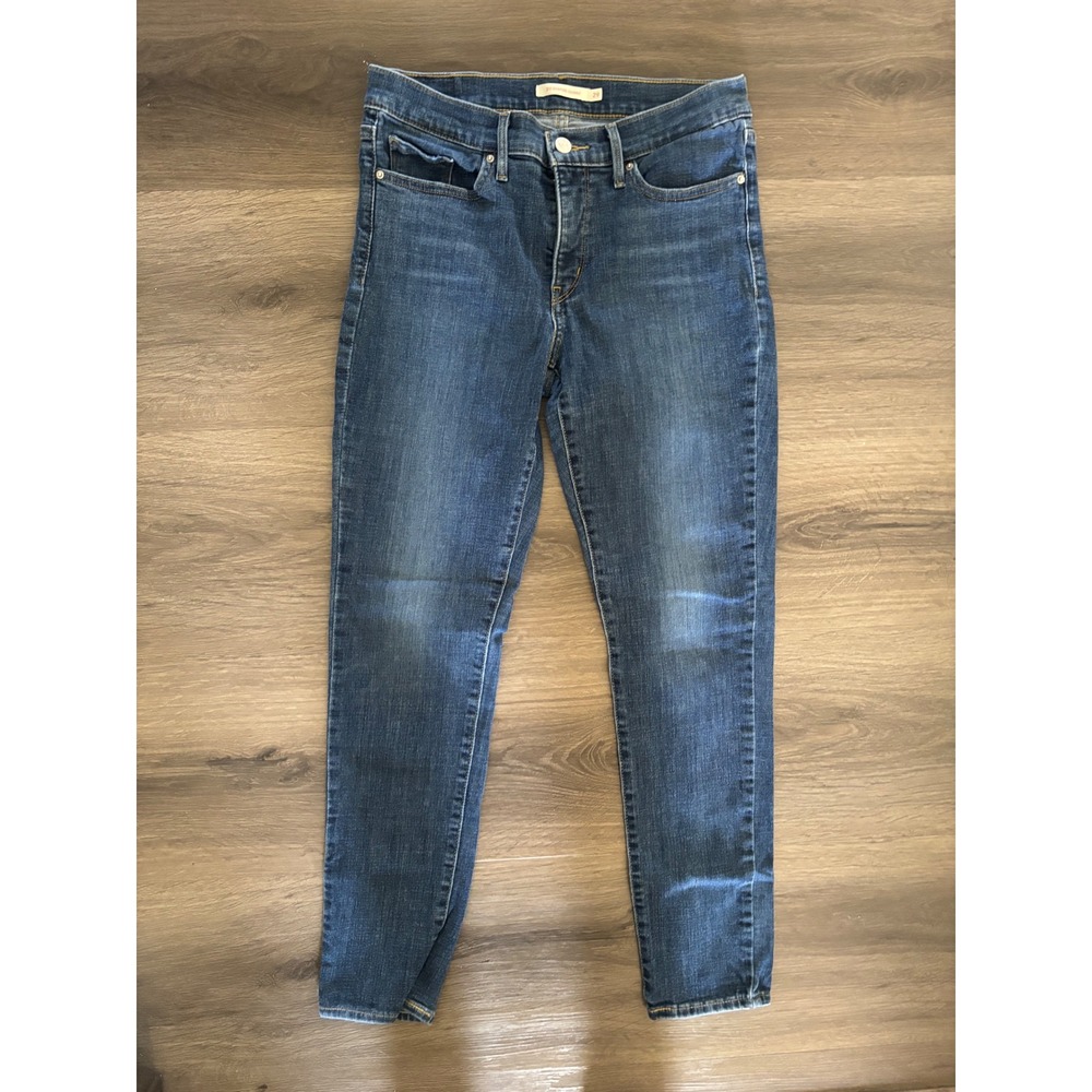 Levi's 311 Shaping Skinny Jeans Size 29 Medium Wash Stretch Denim Slimming